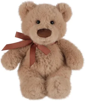 Apricot Lamb Sweet Brown Teddy Bear Plush Stuffed Animals for Kids, Soft Cute Plushies Toys for Baby Girl and Boy, Fluffy Sweet Brown Teddy Bear