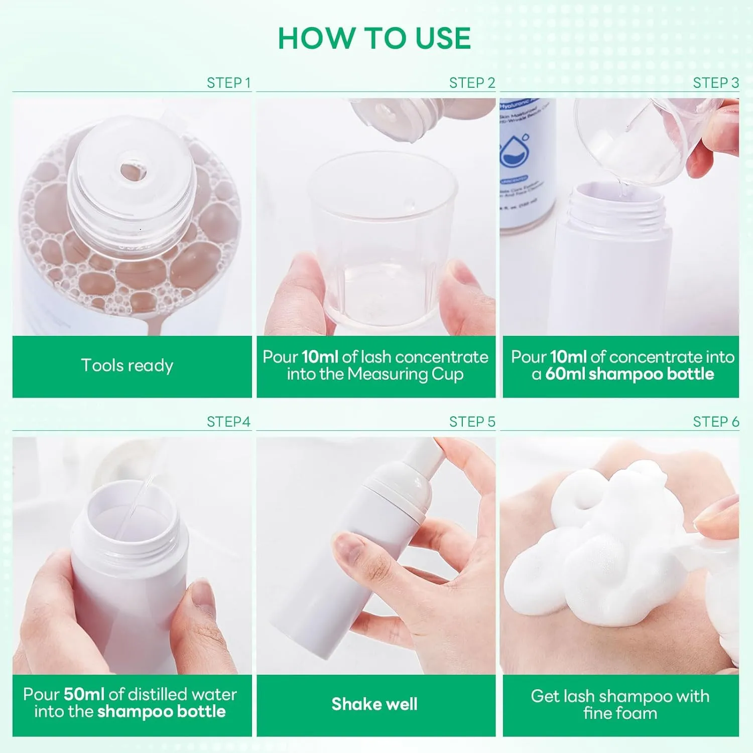 ARISON LASHES Eyelash Cleanser Concentrate