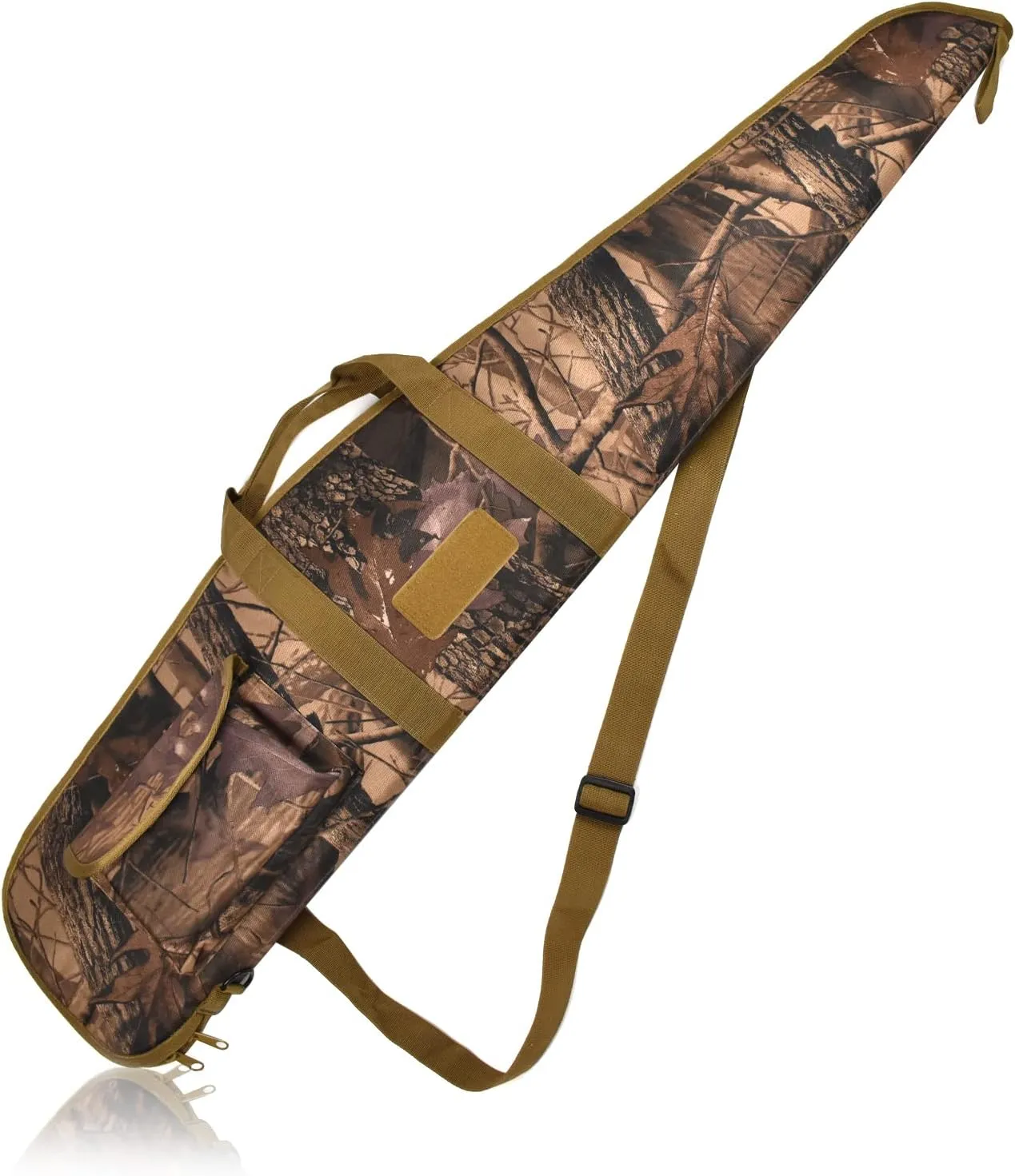 AUMTISC Soft Rifle Gun Case, 41/45/49 Inch Shotgun Carrying Bag for Scoped Rifles with Adjustable Shoulder Sling