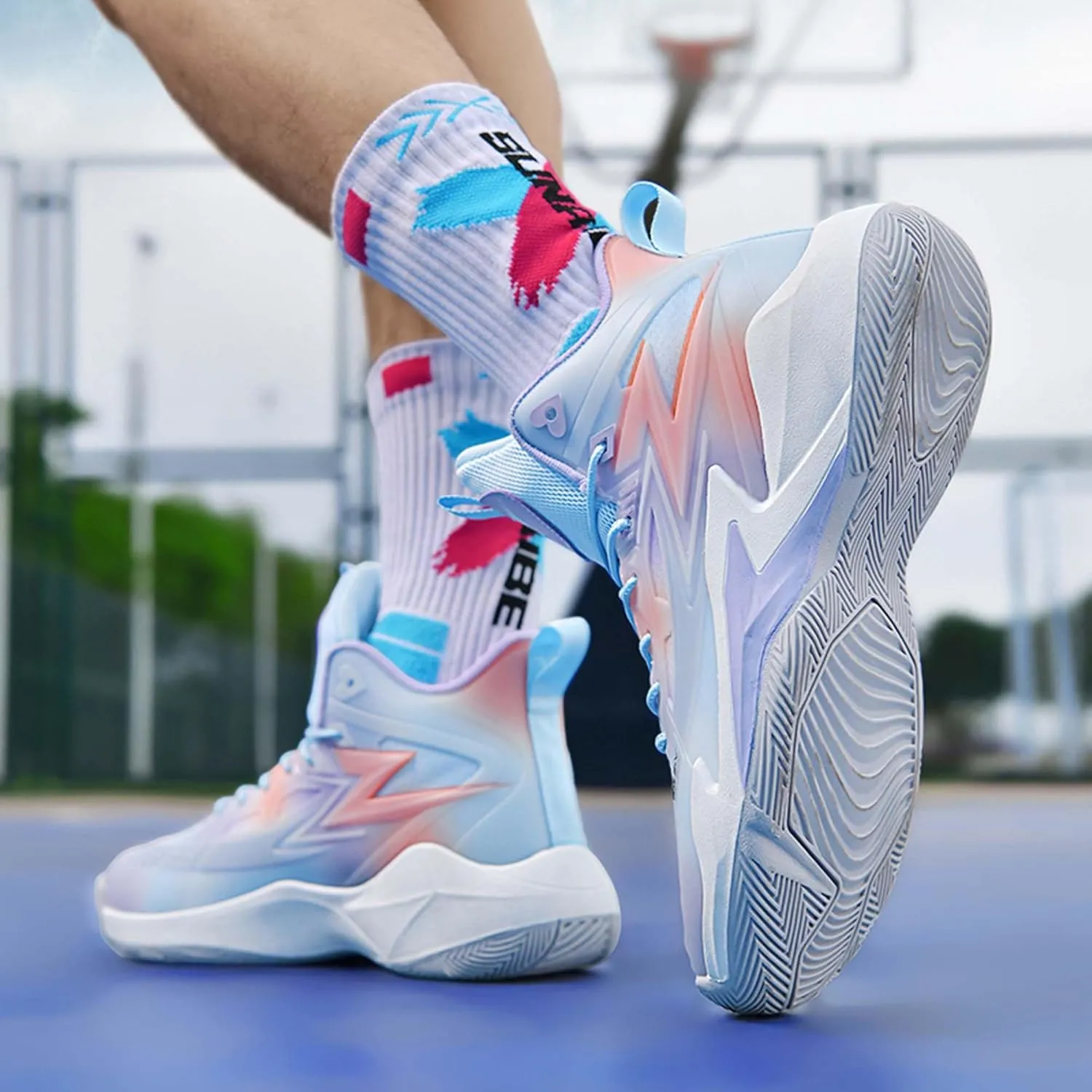 Autumn and Winter Universal Outdoor Sports Running Shoes, Anti Slip Basketball Shoes, wear-Resistant Soles, Hiking Shoes