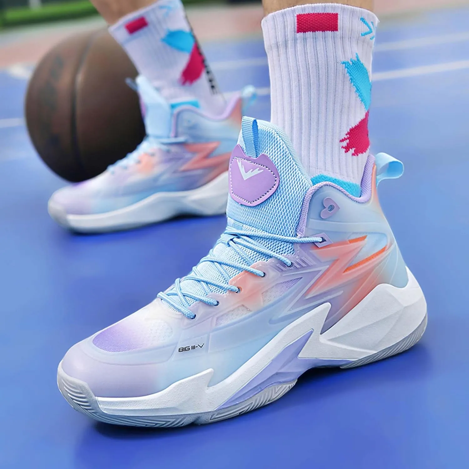 Autumn and Winter Universal Outdoor Sports Running Shoes, Anti Slip Basketball Shoes, wear-Resistant Soles, Hiking Shoes