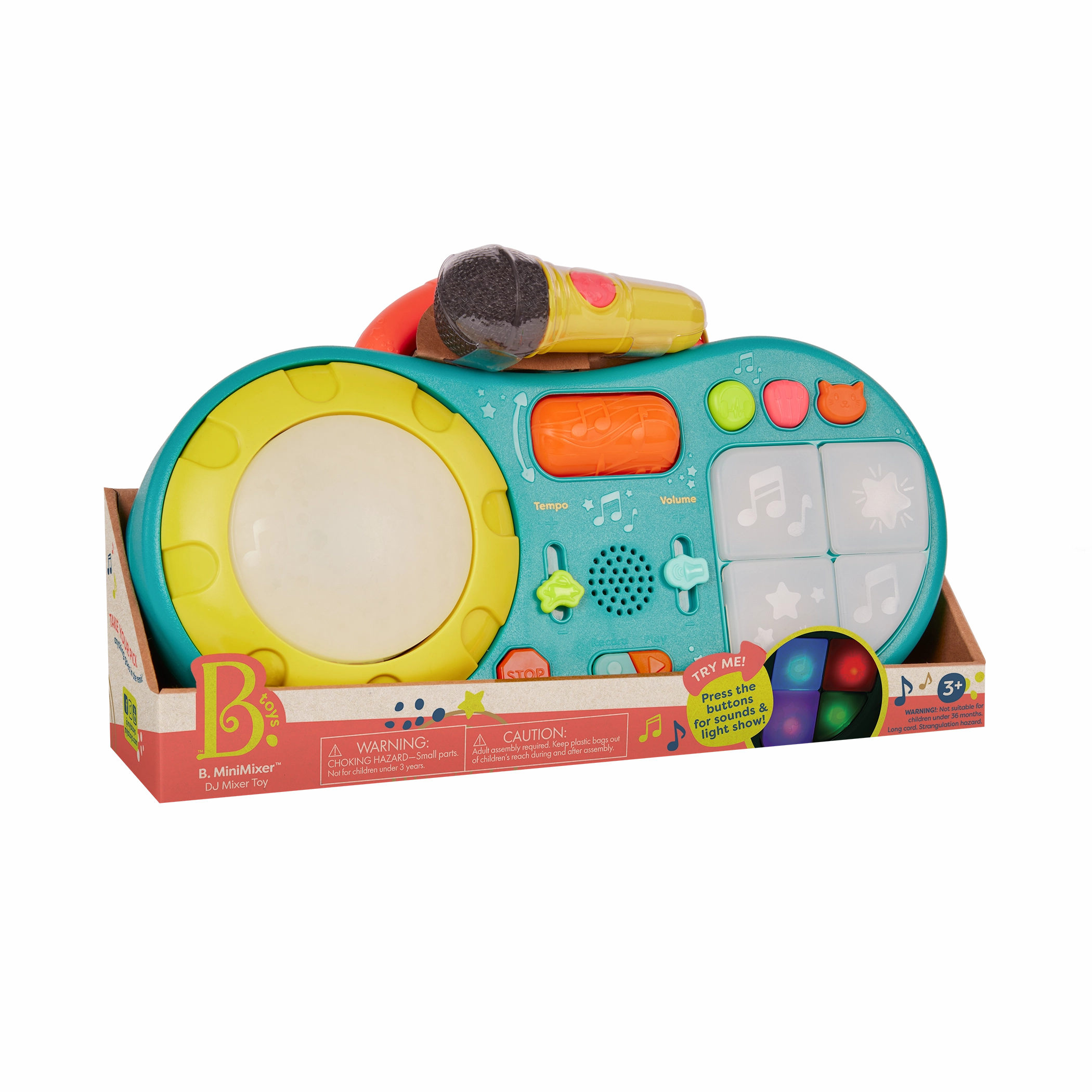 B. toys – B. MiniMixer