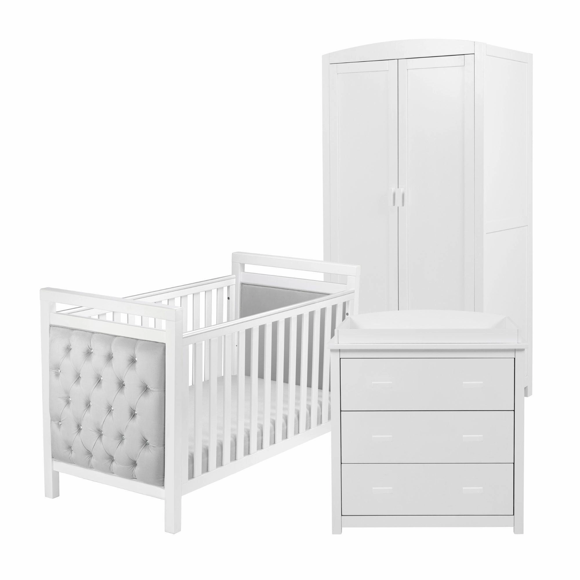 Babymore Velvet Deluxe 3 Piece Room Set