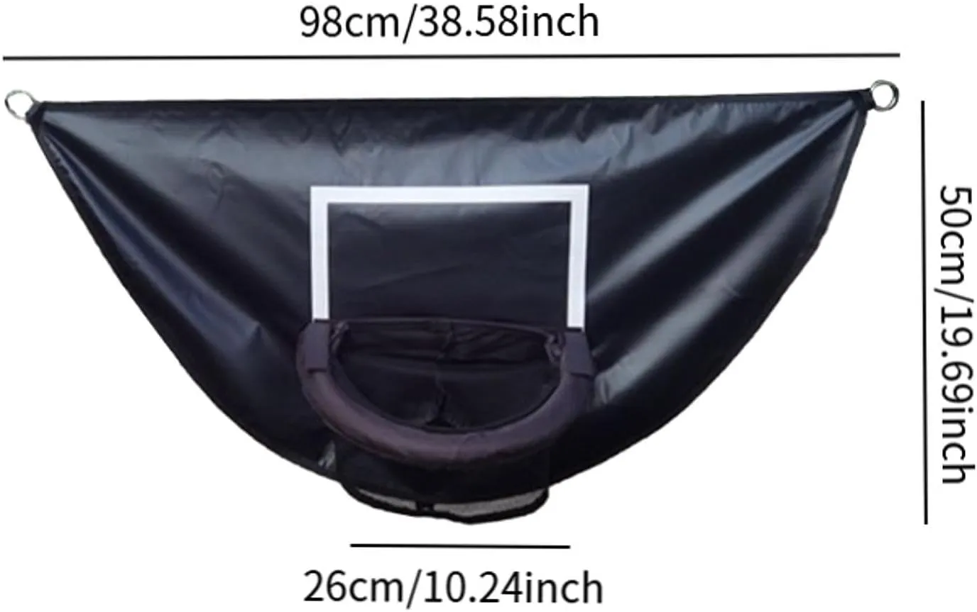 Basketball Hoop for Trampoline, Basketball Frame, Easy Installation Lightweight Backboard Trampoline Accessory