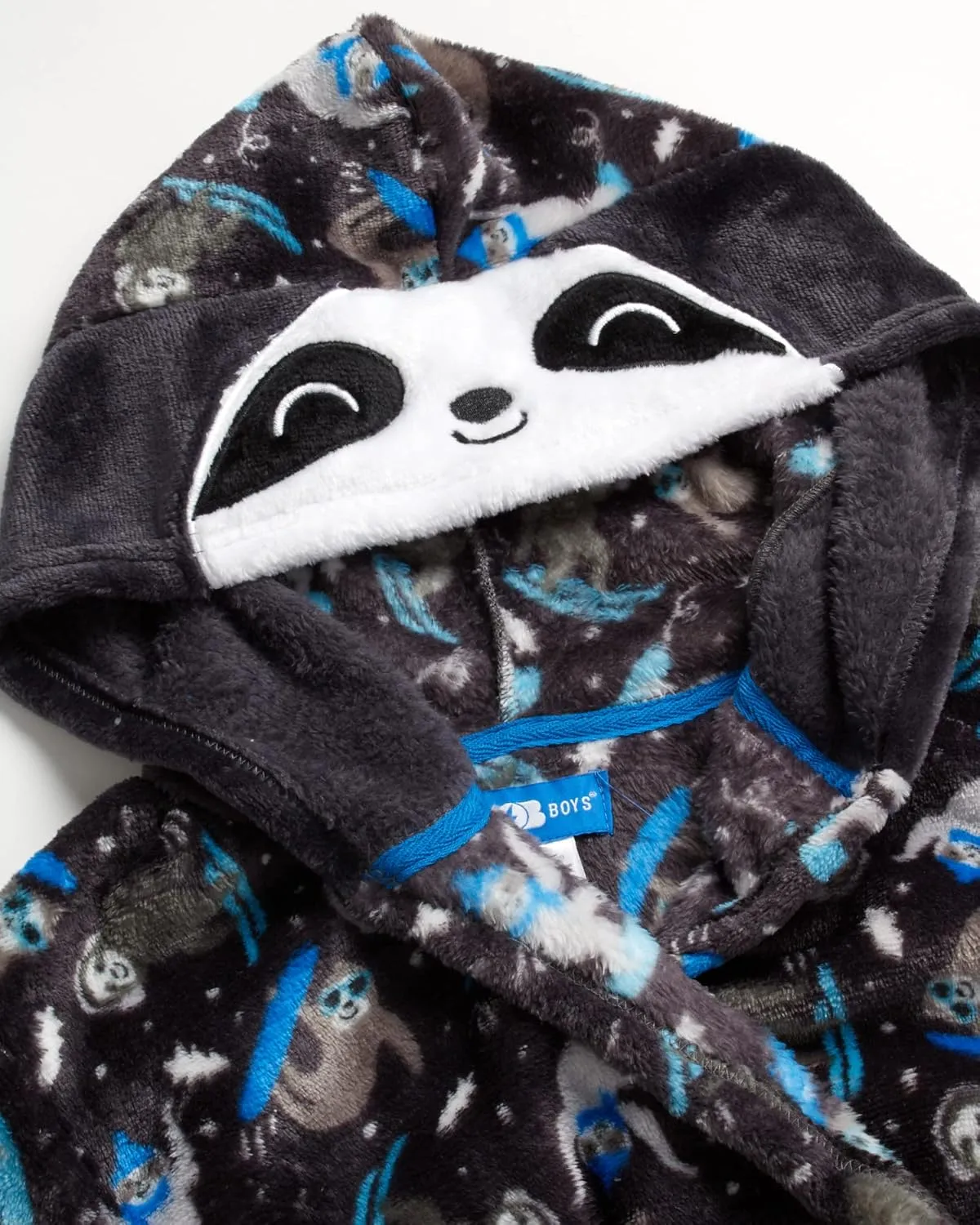 Bathrobe - Plush Fleece Bathrobe: Crocodiles, Sharks, Dinosaurs, Ninjas (6-14)