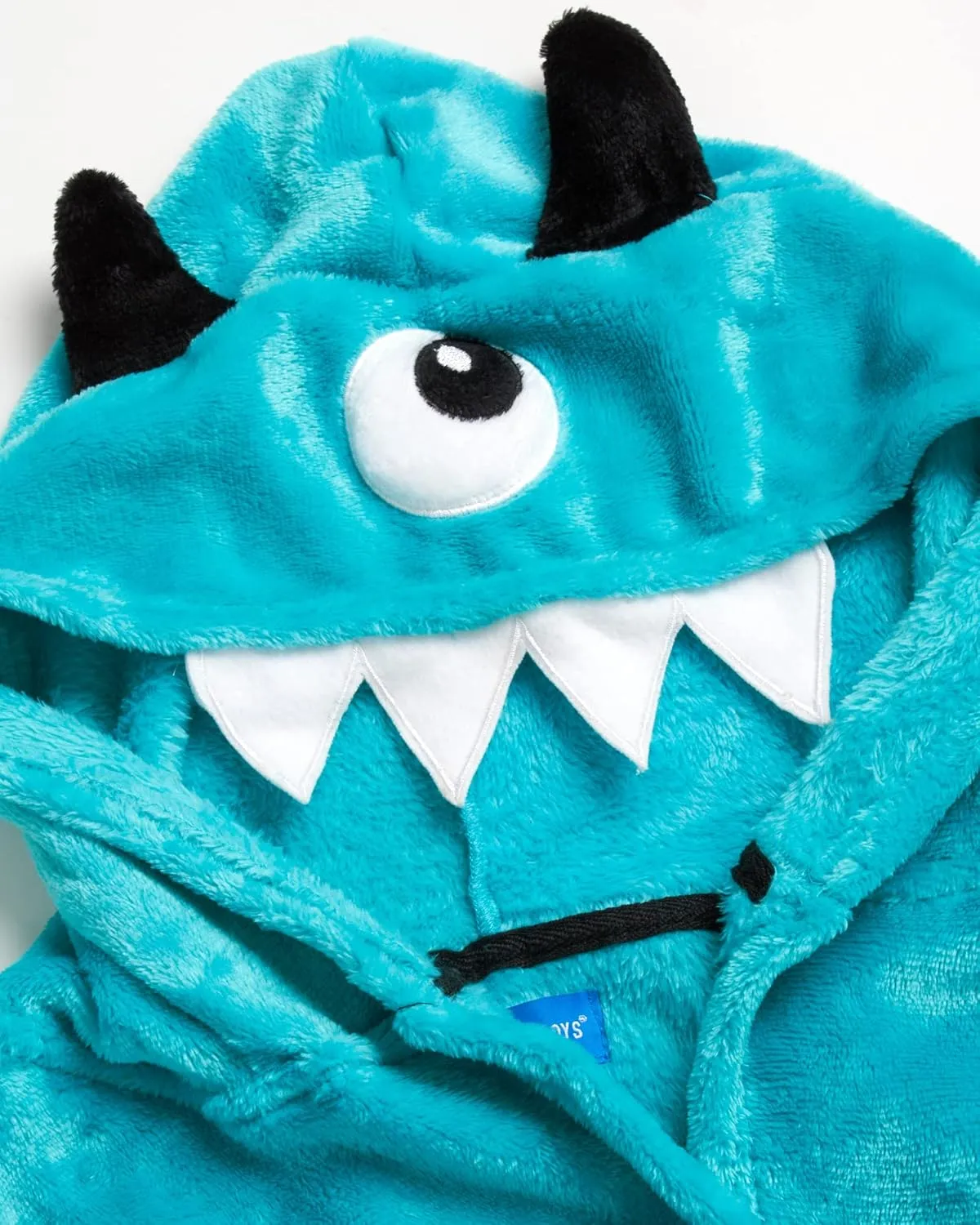 Bathrobe - Plush Fleece Bathrobe: Crocodiles, Sharks, Dinosaurs, Ninjas (6-14)