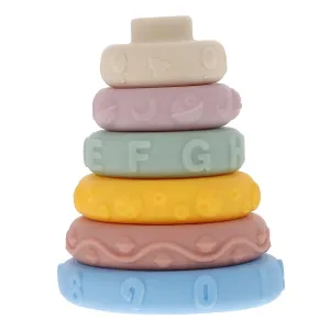 BESPORTBLE 1 Set Ring Teething Cognitive Development Plaything for Months Safe Soft Material for Teething Engaging Educational