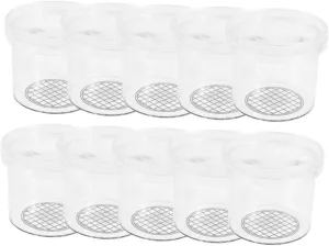 BESTonZON 16pcs Critter Observation Boxes Vents Insect Containers for Boy Girl Nature Exploration and Science Learning for Breeding and Observing Creatures