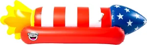 BigMouth Inc. Giant Firecracker Rocker Pool Float, Inflatable Summer Fourth of July Party Water Toy