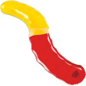 BigMouth Inc. Inflatable Gummy Worm Noodle, Funny Pool Noodle Floats for Kids & Adults, Ridiculous Pool Party Decor