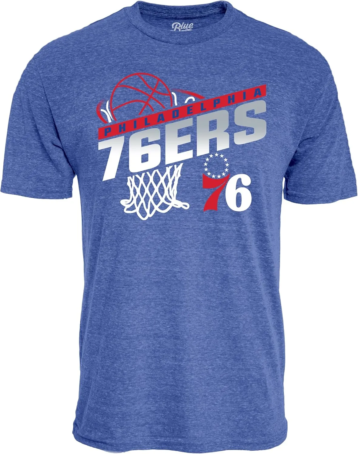 Blue 84 Unisex Kid's NBA Officially Licensed Youth Tri-Blend T-Shirt Hoop Team Color