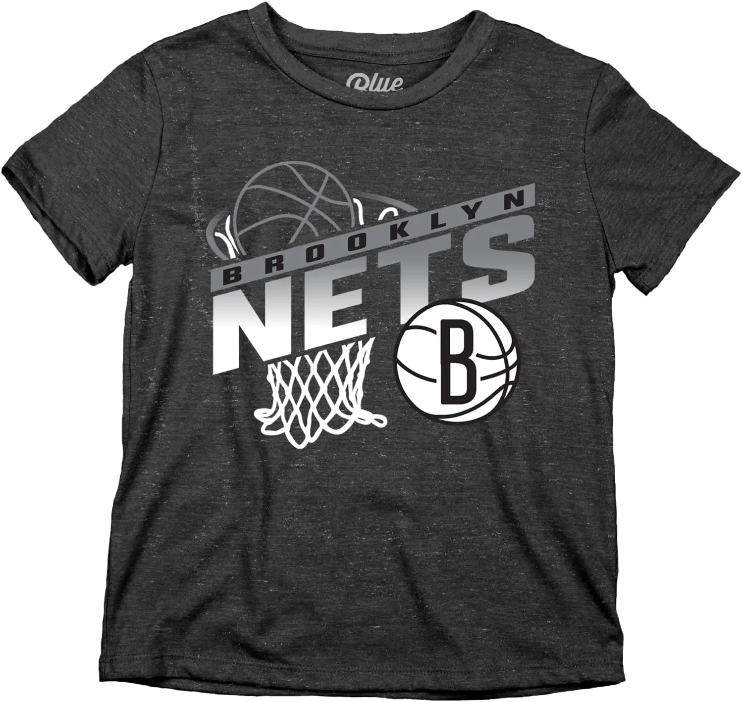Blue 84 Unisex Kid's NBA Officially Licensed Youth Tri-Blend T-Shirt Hoop Team Color