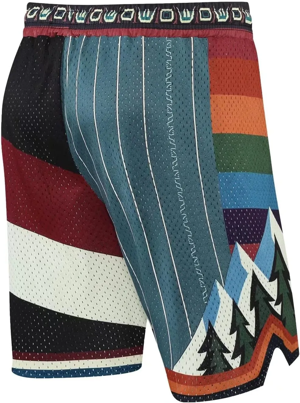 BOOMLEMON Men's Basketball Shorts Gym Training Workout Athletic Shorts Mesh Graphic Print Running Short Pants