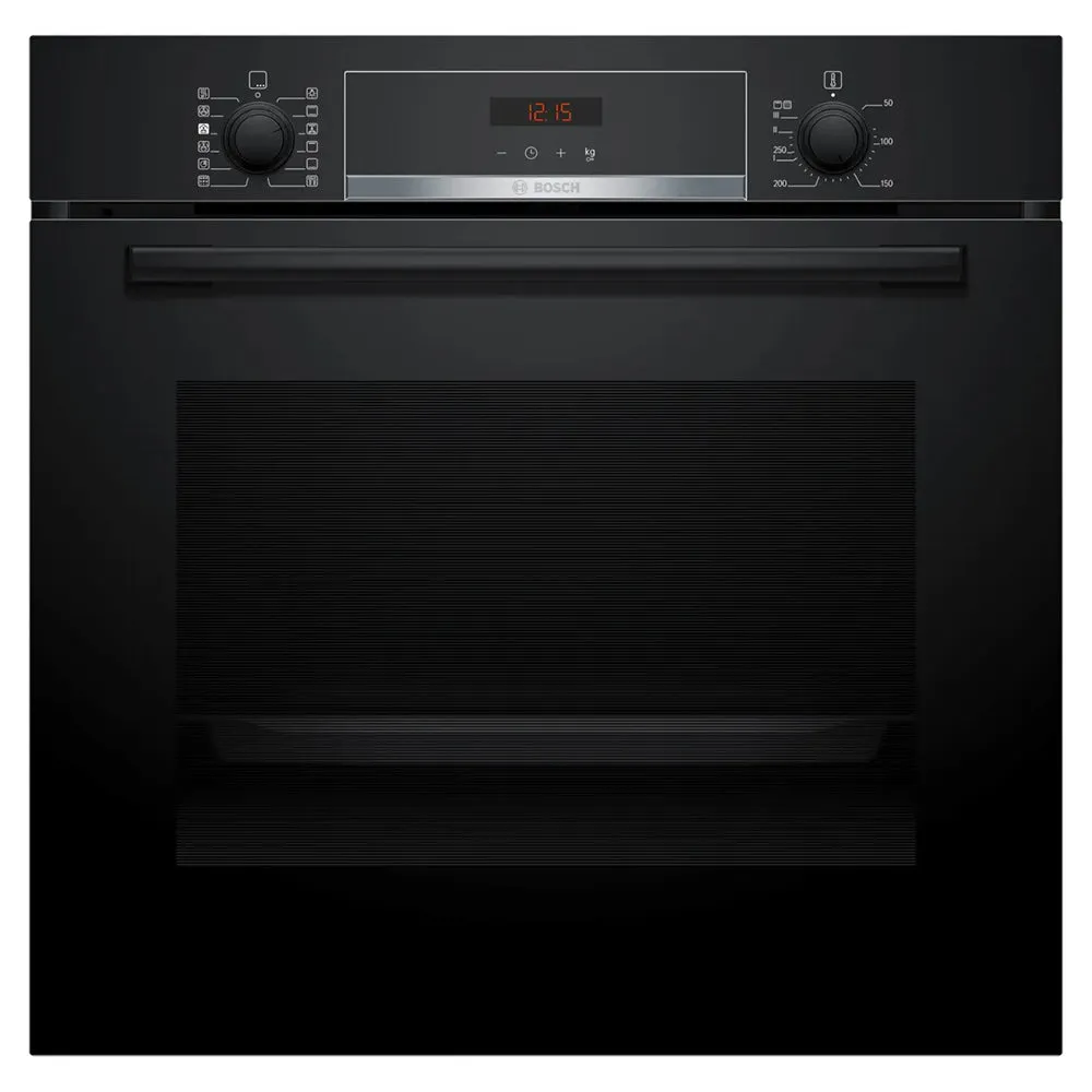 Bosch 71L Built-In Electric Single Oven - Black | HQA574BB3B