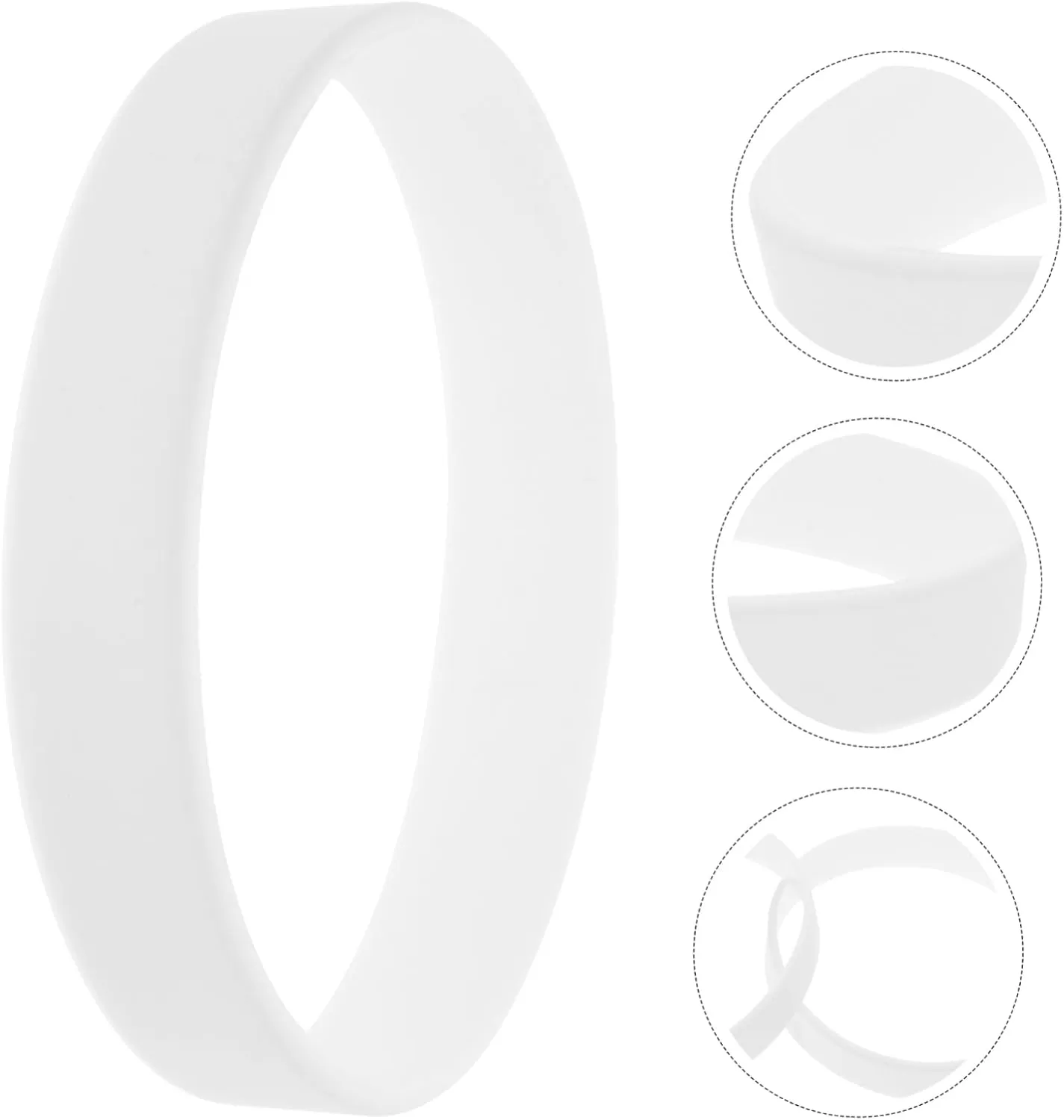 Bracelet Wristband Blank Wristbands Plain Wrist Band Colorful Straps for Wrist Elastic Wristband