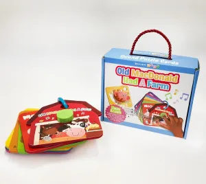 Brilliant Baby® - Macdonald Had a Farm | Toddlers Learning Toy | Interactive Sound First Puzzle Flash Cards | Educational and Fun Baby Toy with Sound for Early Childhood Development
