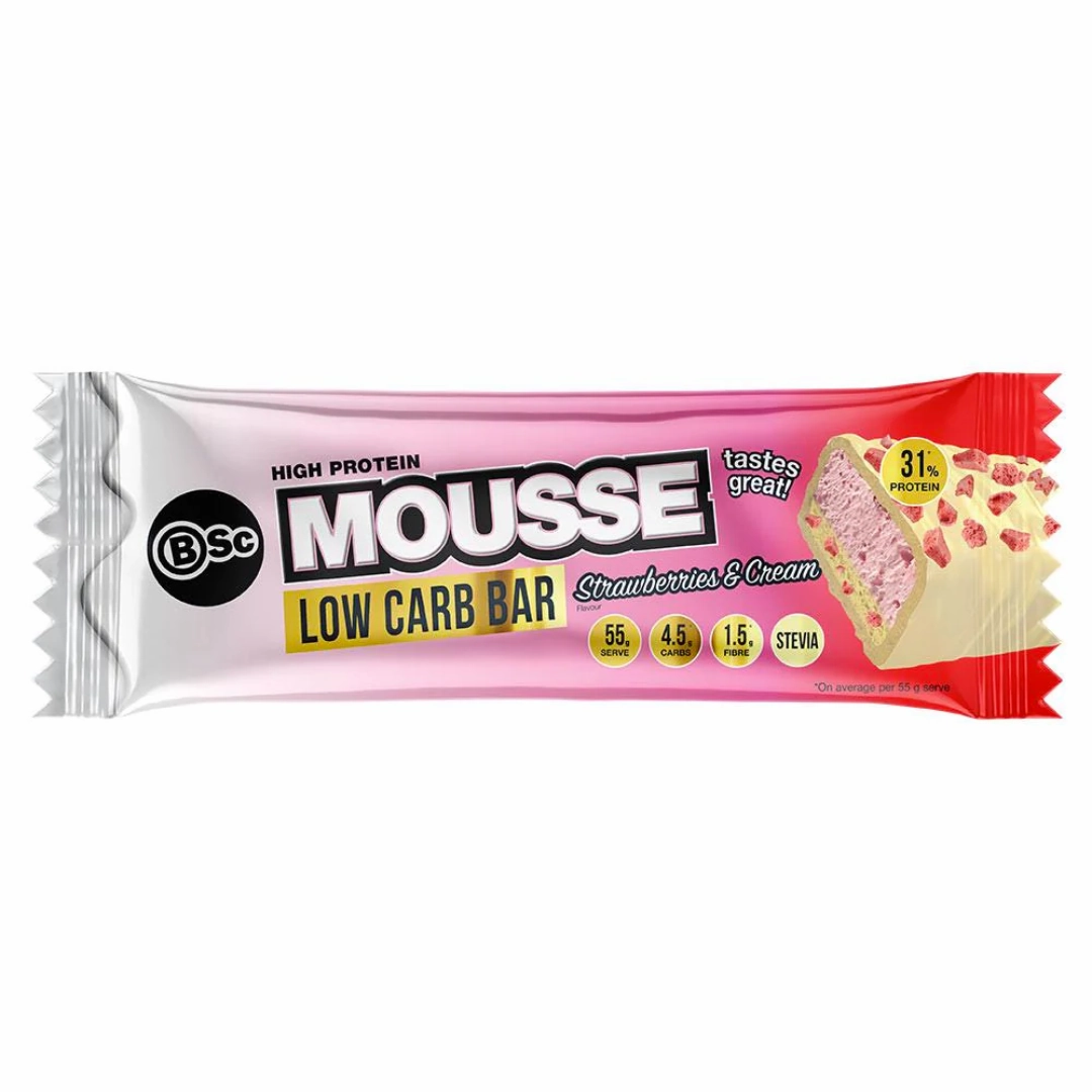 BSC High Protein Low Carb Mousse Bars