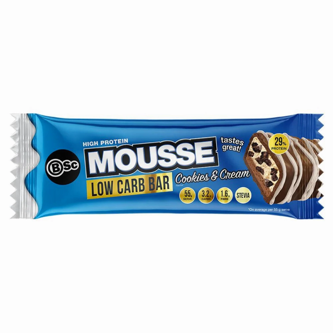 BSC High Protein Low Carb Mousse Bars