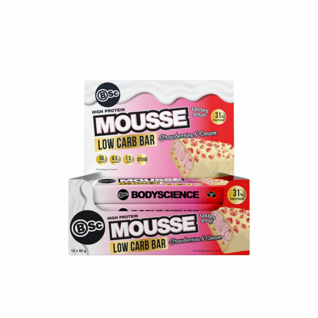 BSC High Protein Low Carb Mousse Bars