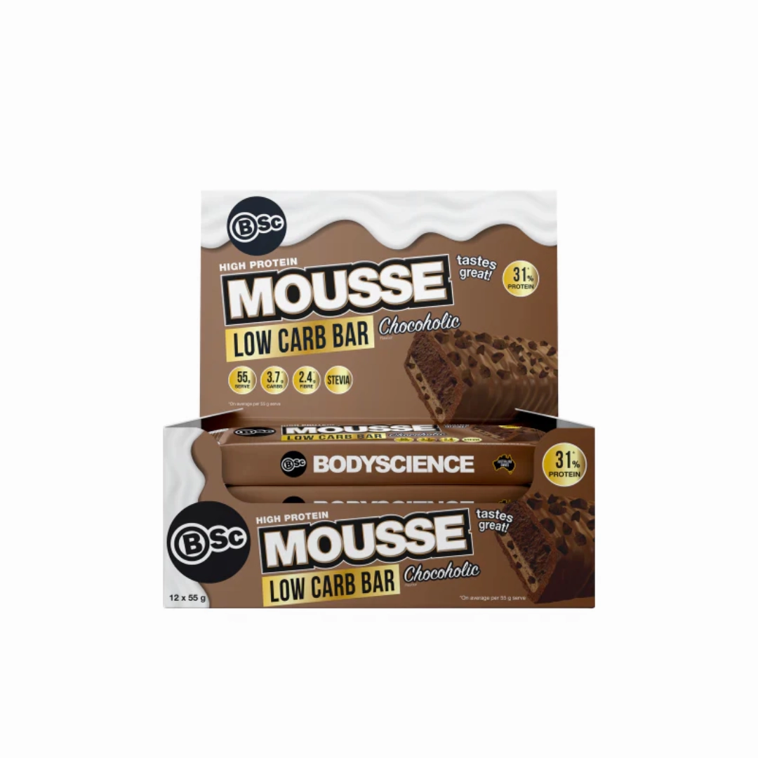 BSC High Protein Low Carb Mousse Bars