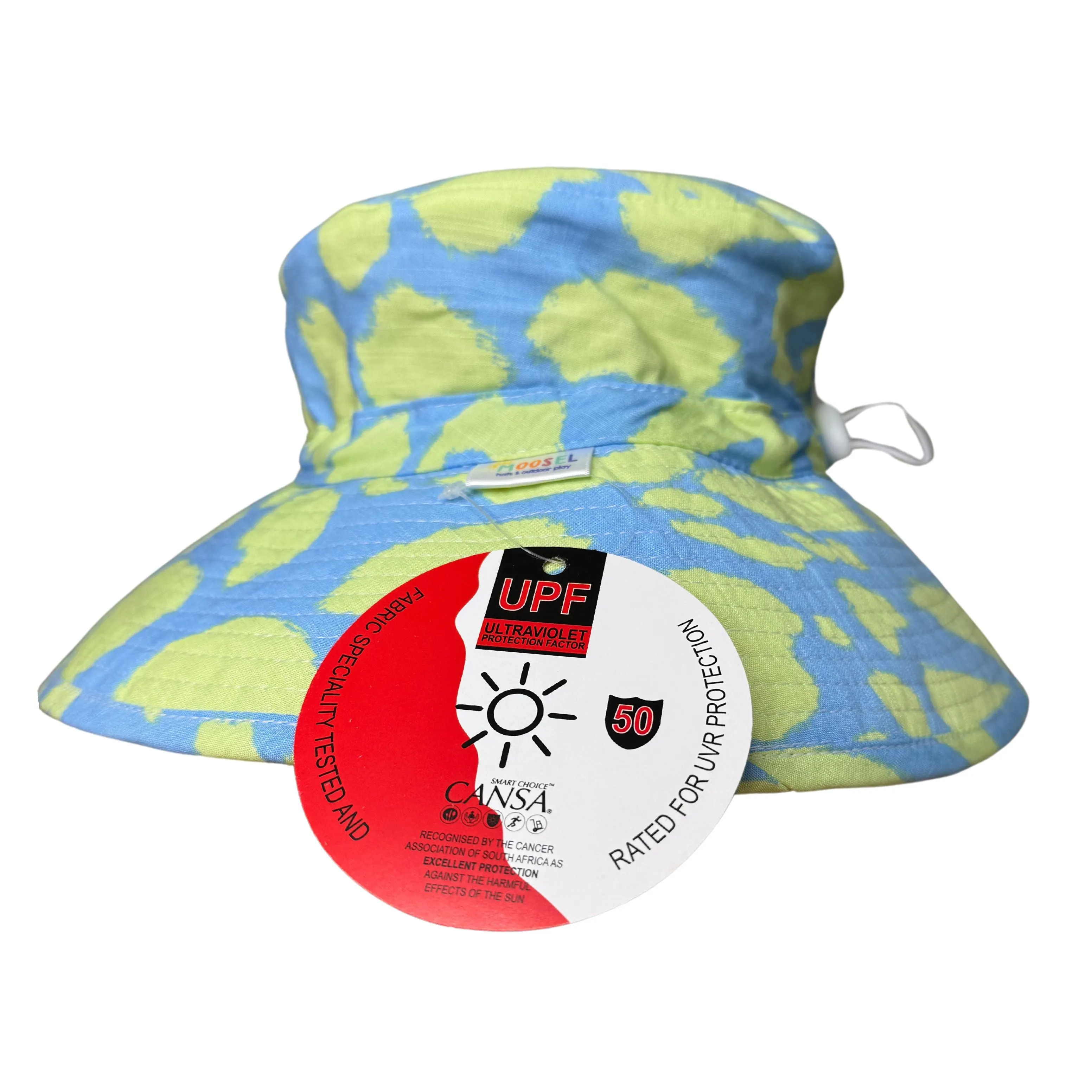 Bucket Hat 10cm Brim JUNGLE ZEST (Size 60cm only)