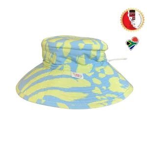 Bucket Hat 10cm Brim JUNGLE ZEST (Size 60cm only)