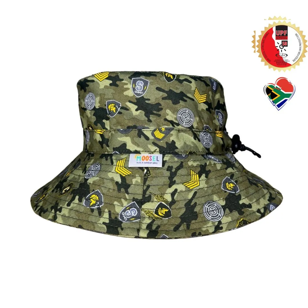 Bucket Hat 7cm Brim CAMO COMBAT