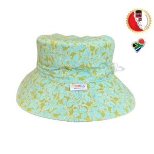 Bucket Hat 7cm Brim LIME BREEZE