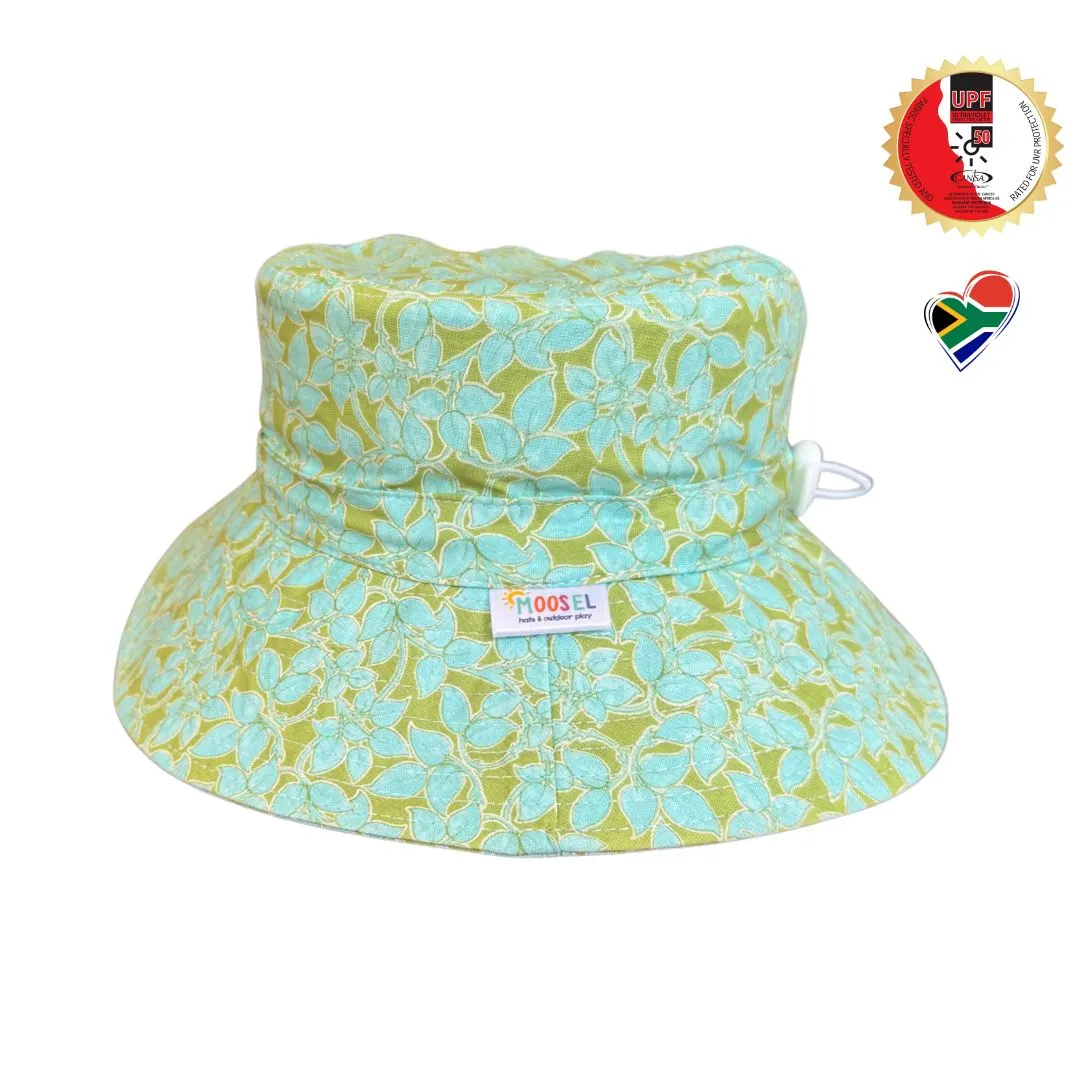 Bucket Hat 7cm Brim LIME BREEZE
