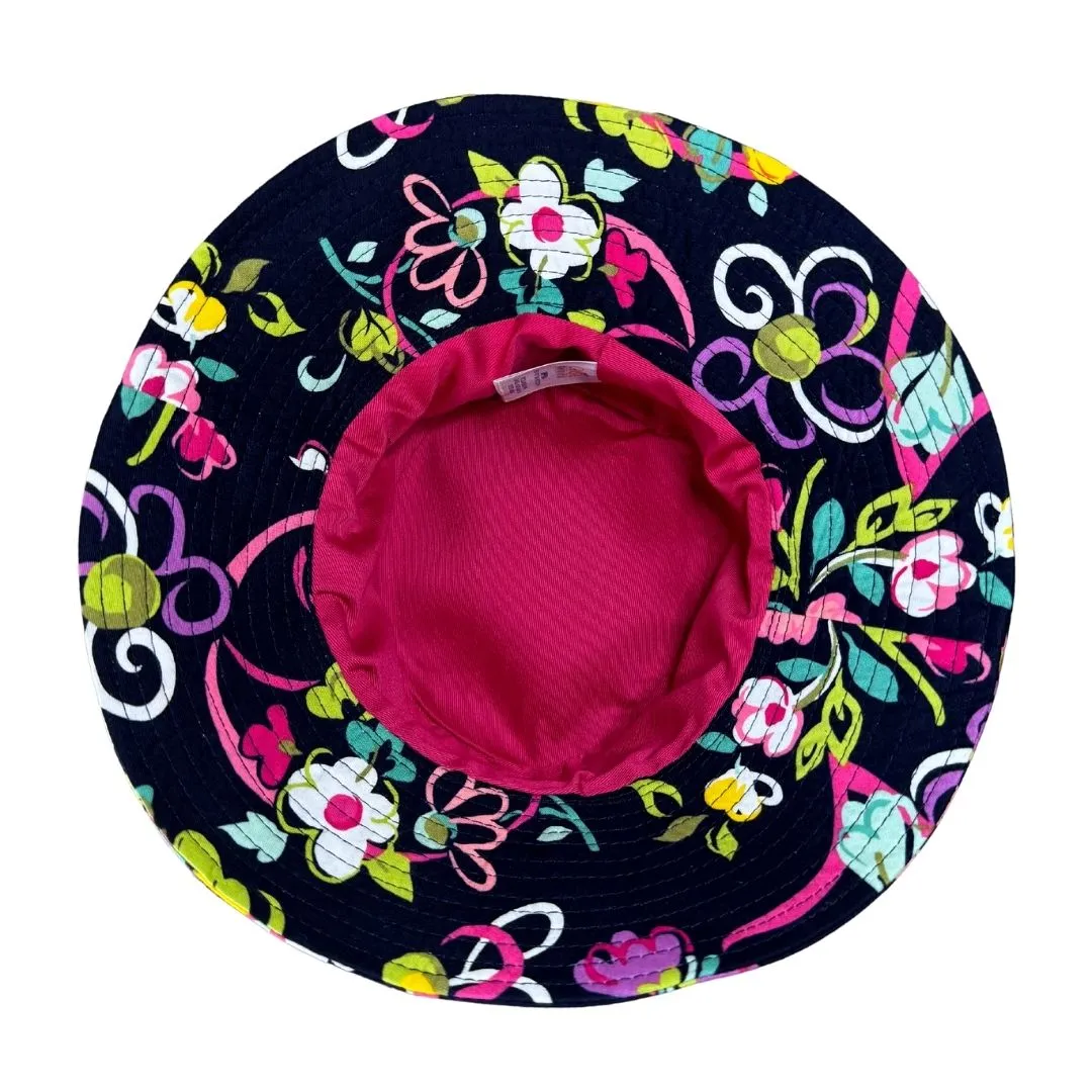 Bucket Hat 7cm Brim MIDNIGHT BLOOM