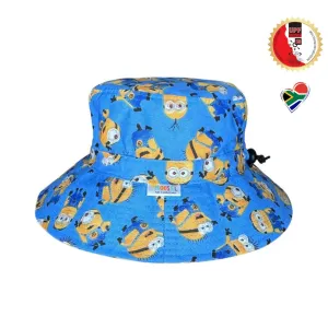 Bucket Hat 7cm Brim MINIONS PARTY
