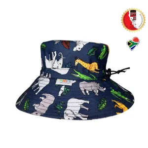 Bucket Hat 7cm Brim MOONLIGHT SAFARI
