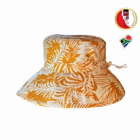 Bucket Hat 10cm Brim GOLDEN SANDS