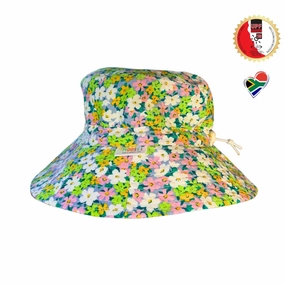 Bucket Hat 7cm Brim FLORAL DELIGHT