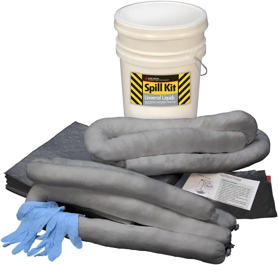 Buffalo Industries (92050) Universal Spill Kit, 5 Gallon