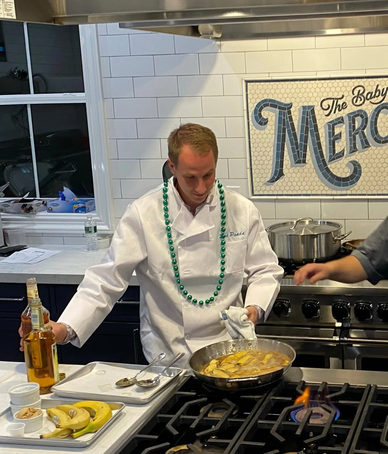 Cajun Gumbo, Skillet Cornbread and Flambé Banana Foster