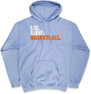 ChalkTalkSPORTS Basketball Standard Sweatshirt | Eat Sleep Basketball | Youth and Adult Sizes