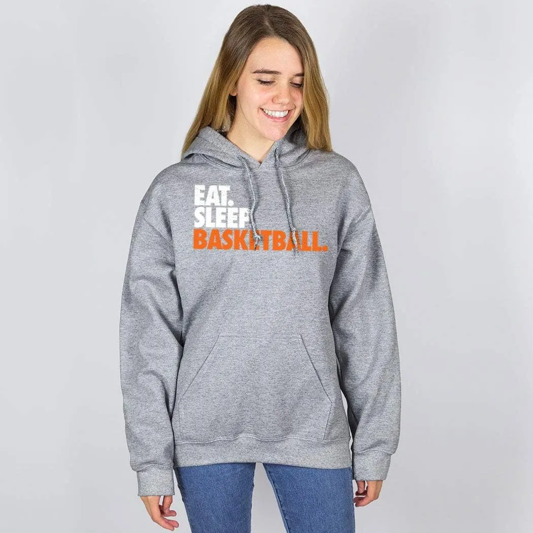 ChalkTalkSPORTS Basketball Standard Sweatshirt | Eat Sleep Basketball | Youth and Adult Sizes