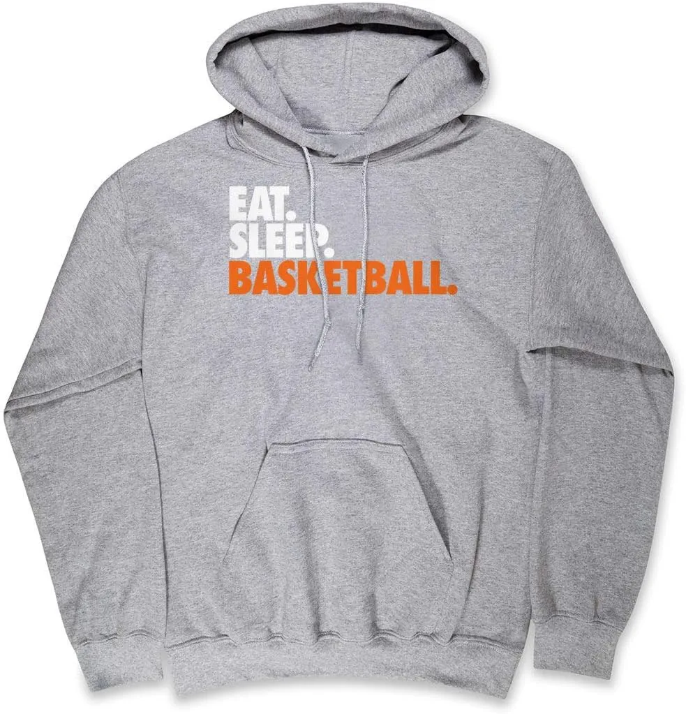 ChalkTalkSPORTS Basketball Standard Sweatshirt | Eat Sleep Basketball | Youth and Adult Sizes