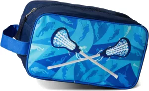 ChalkTalkSPORTS Lacrosse Accessory Bag | Travel Bag Dopp Kit | Love Lax