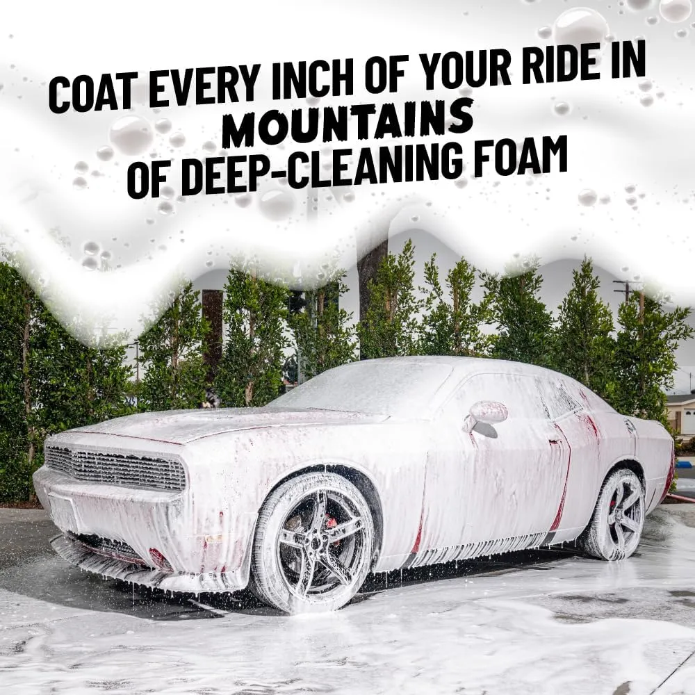 Chemical Guys EQP_312 TORQ Professional Max Foam 8 Cannon & Honey Dew Snow Foam Soap Kit, Safe for Cars, Trucks, SUVs, RVs & More, 128 fl oz (1 Gallon)