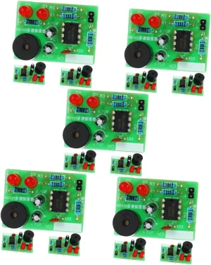 CHILDWEET 15sets Flash Circuit Kit for Electronic Soldering Practice Easy Assembly Soldering Projects for Beginners Educational Tool for Learning Electronics