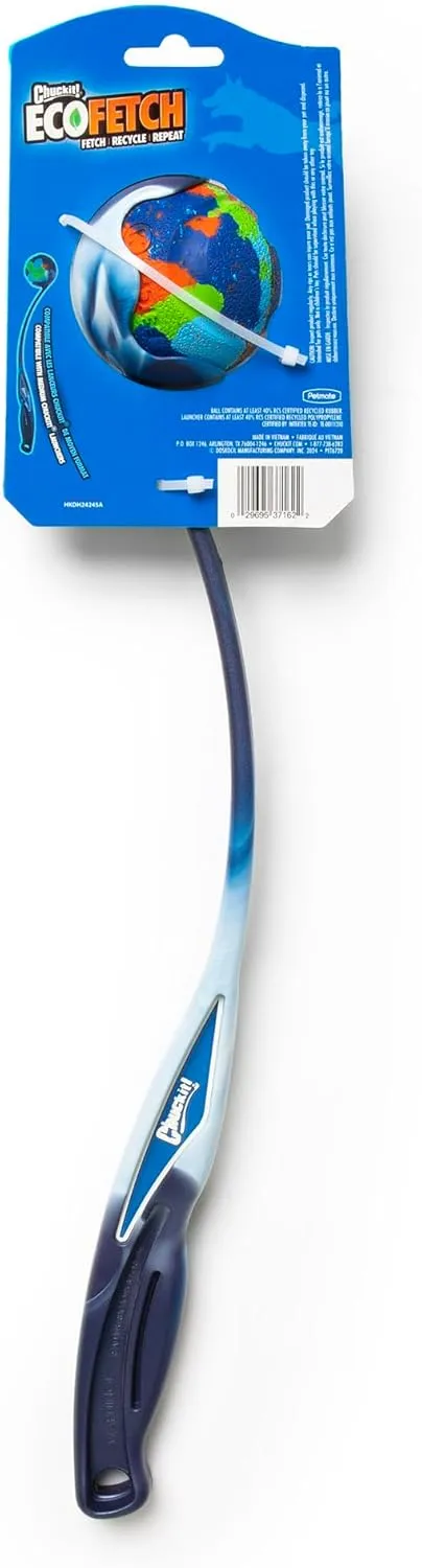 Chuckit! EcoFetch Dog Ball Launcher - Medium (2.5") Dog Fetch Portable Sports Ball Thrower for Dogs 20-60 Pounds