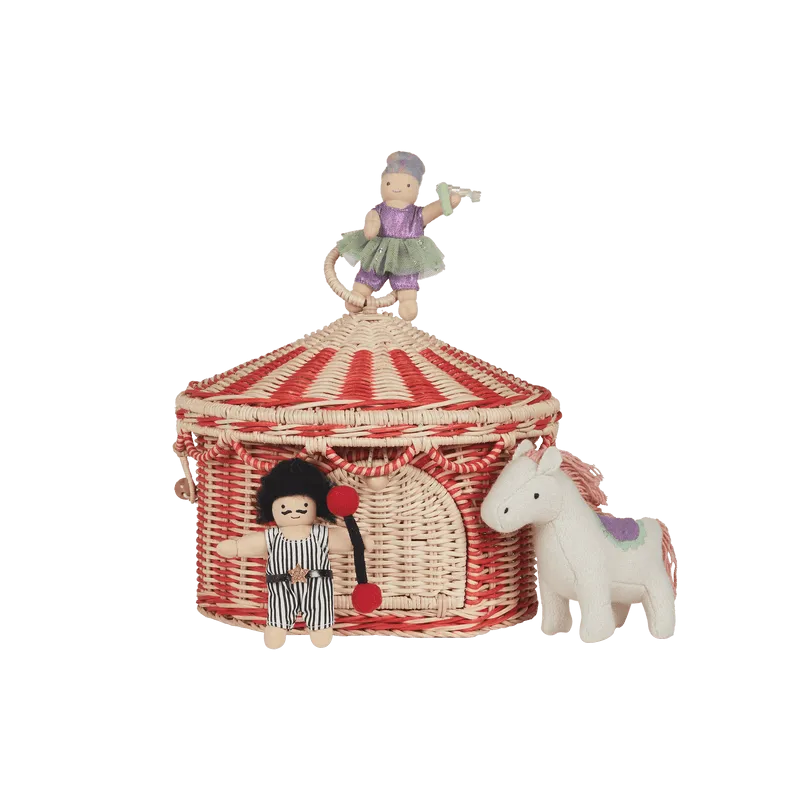Circus Tent Basket
