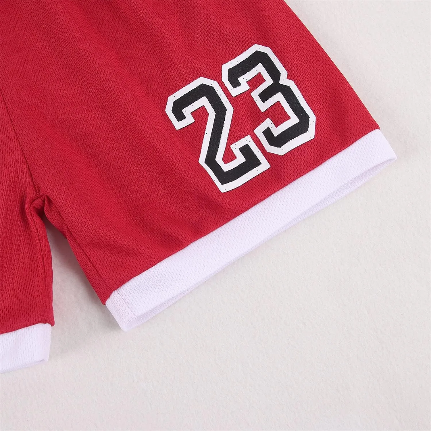 CM C&M WODRO Toddler Kid Basketball Jersey Outfit Baby Boy Girl Letters Tank Top   Track Shorts Sets Boy Summer Clothes