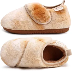 COFACE Women House Slippers Memory Foam Fluffy Slippers Ladies House Shoes Indoor Outdoor
