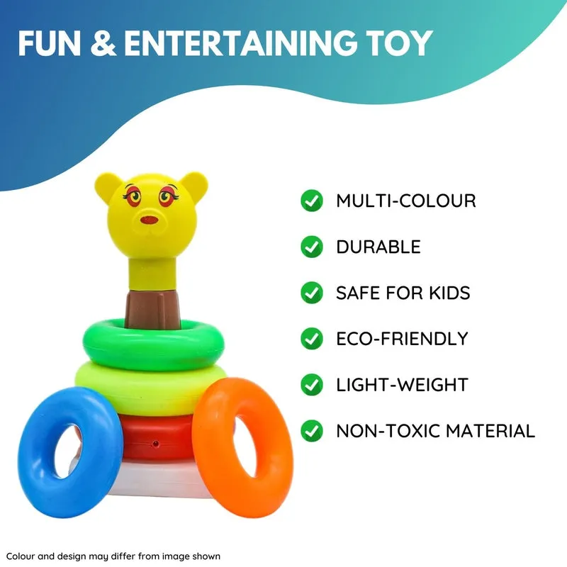 Colorful Stacking Ring Toys - 5 Pieces (1-2 Years)