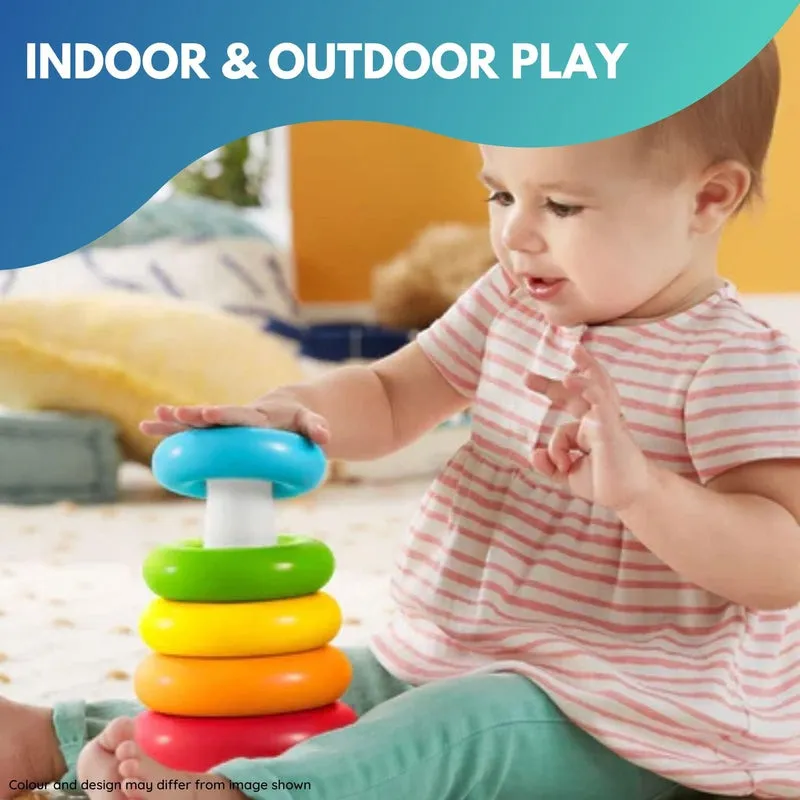 Colorful Stacking Ring Toys - 5 Pieces (1-2 Years)
