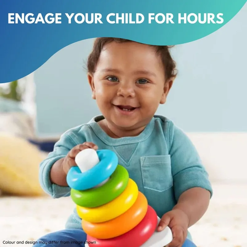 Colorful Stacking Ring Toys - 5 Pieces (1-2 Years)