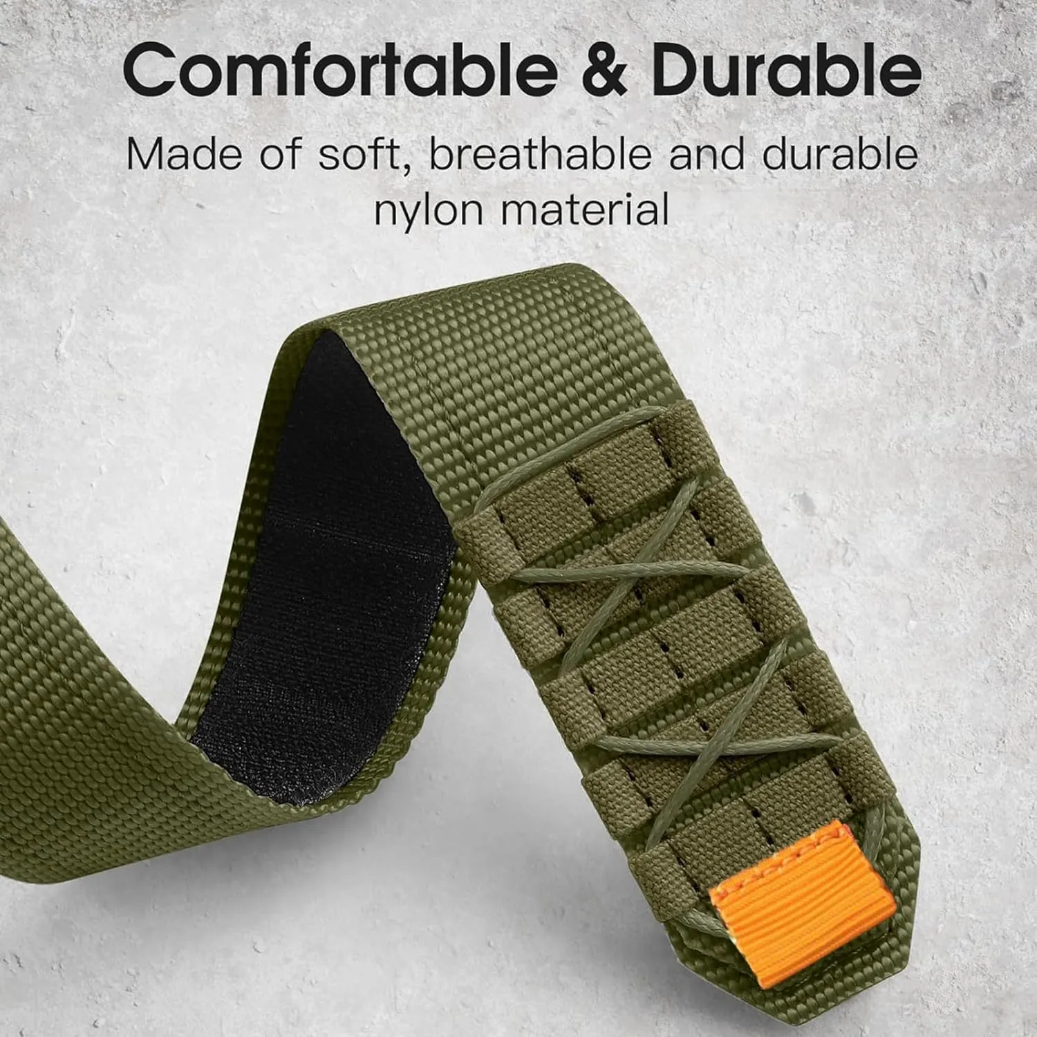 Compatible with WHOOP 4.0 Bands with Case, Quick Release Rugged Nylon Sports Strap with Woven Loop Design Compatible with WHOOP 5.0 PEAK, LIFE MG, One, 4.0, 3.0